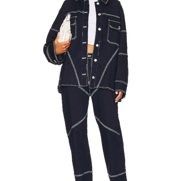 Cyrus Jacket in Navy by By.Dyln - Picture 4 of 5